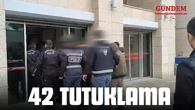Yasa Dışı Bahis Operasyonunda 42 Tutuklama