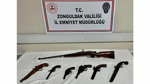 Yasadışı silah ticaretine baskın