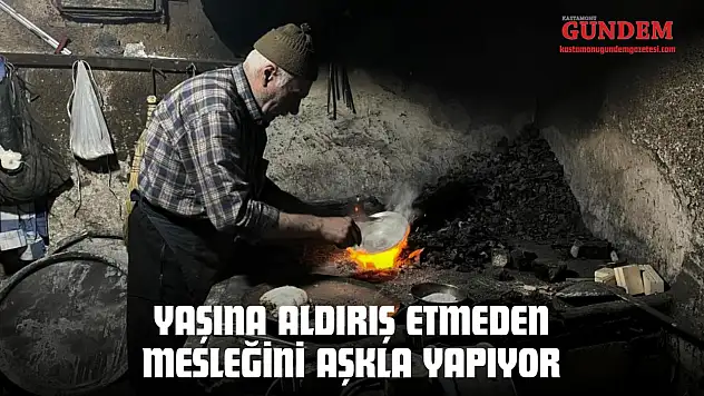 Yaşına Aldırış Etmeden Mesleğini Aşkla Yapıyor