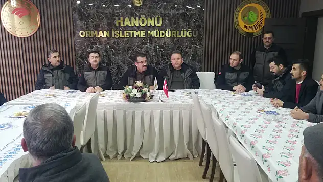 Yaslıkaya, Hanönü'de Kooperatif Başkanları İle Görüştü