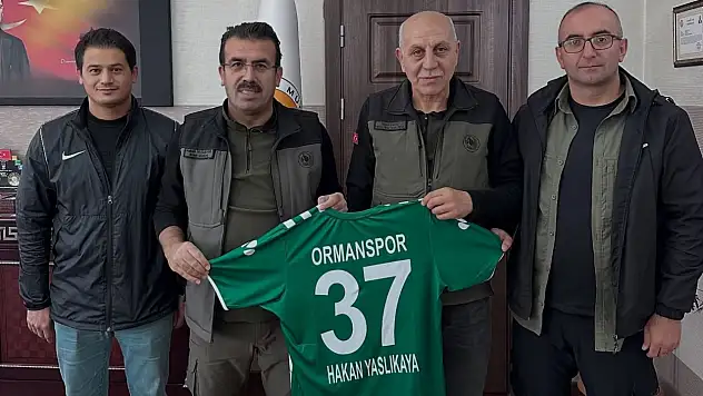 Yaslıkaya'ya Orman Spor'dan Anlamlı Hediye