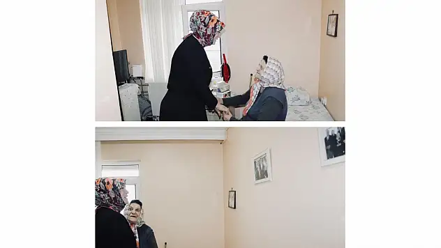 Yaşlılara Saygı Haftası'nda Anlamlı Ziyaret