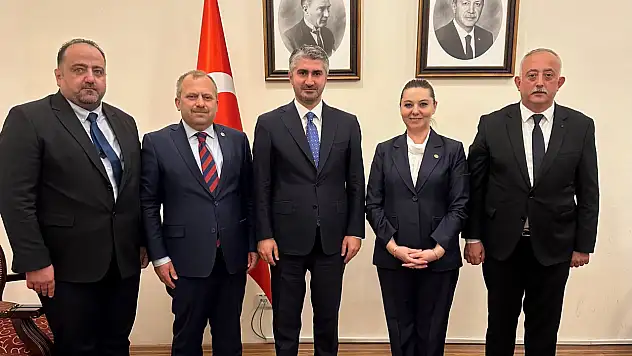 Yatırımlar Ve Yeni Projeler Ankara'da Görüşüldü