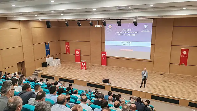Yaz Kur'an Kursları Eğitim Semineri Gerçekleştirildi