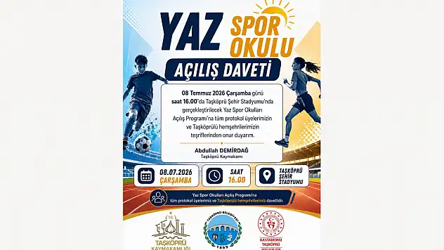 Yaz Spor Okulları İçin Geri Sayım Başladı