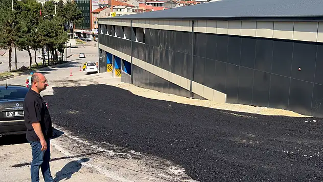 Yeni Çok Katlı Otoparkın Çevresi Yenileniyor