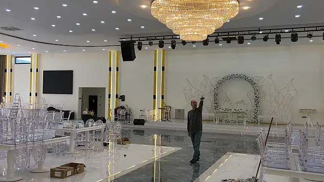 Yeni Düğün Salonu Hizmete Açıldı: Başkan Kavaklıgil İncelemede Bulundu
