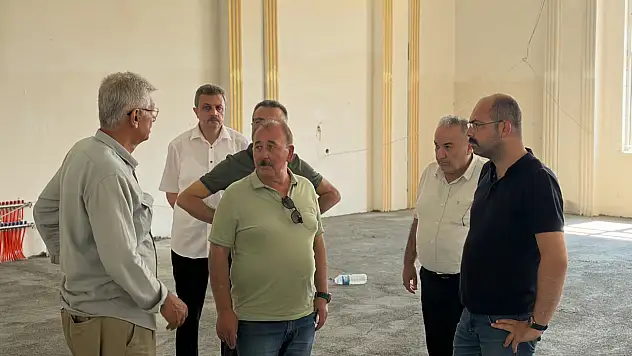 Yeni Düğün Salonunu İncelediler