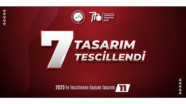 Yeni Tasarımlar Tescillendi