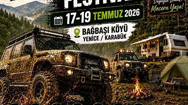 Yenice'de 2. Off-Road Festivali için geri sayım başladı