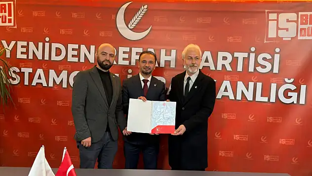 Yeniden Refah Partisi Kastamonu'da Görev Değişimi
