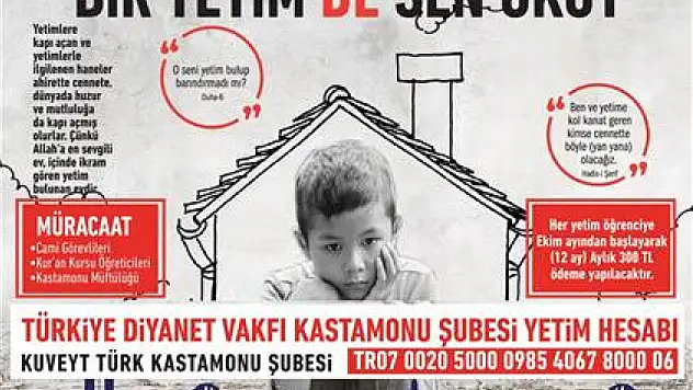 Yetimlere 792 Bin TL Destek