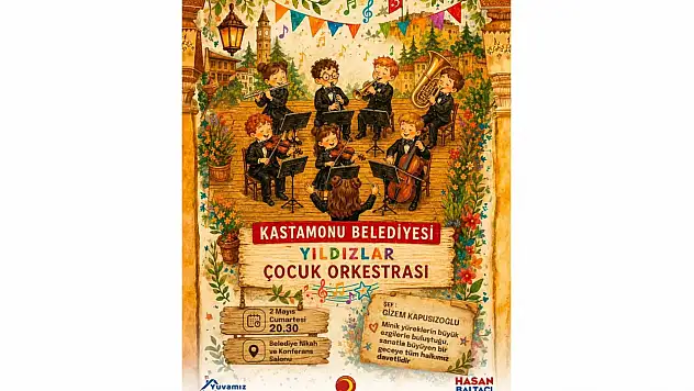 Yıldızlar Çocuk Orkestrası Sahne Alacak