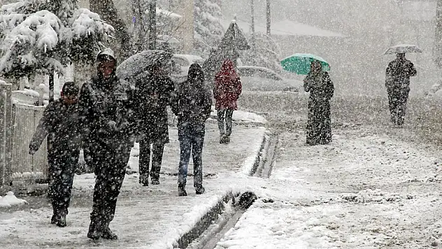 Yoğun kar yağışı geliyor