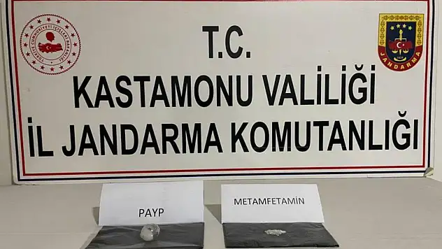 Yol kontrolünde uyuşturucu yakalandı