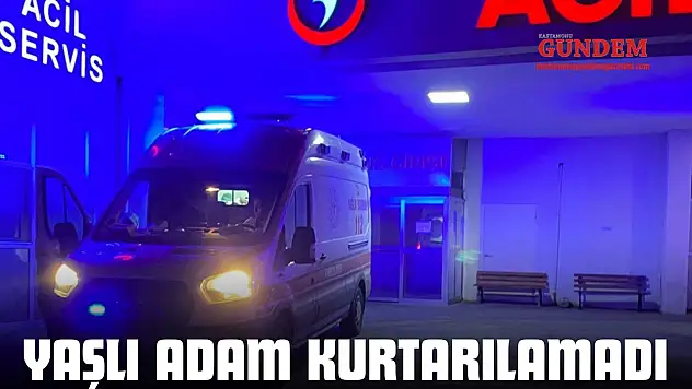 Yolda Fenalaşan Yaşlı Adam Kurtarılamadı