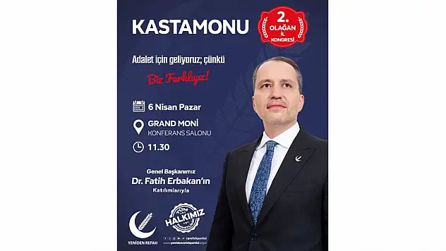 YRP'de Kongre Heyecanı