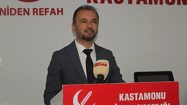 YRP İl Başkanı Güzel: 'Kastamonu'muzu Milli Görüşün Kalesi Haline Getireceğiz'