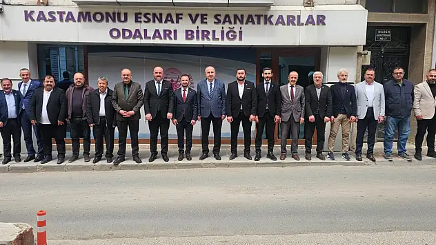 YRP Kastamonu İl Başkanlığı'ndan Oda Başkanlarına Ziyaret