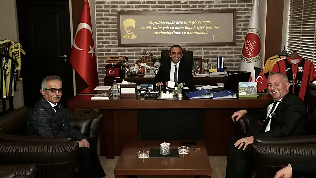 Yüksel Aydın'dan İl Özel İdaresi'ne Ziyaret
