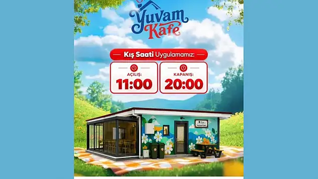 Yuvam Kafe'nin Çalışma Saatleri Değişti