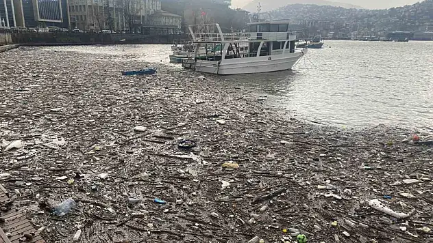 Fırtına Sonrası Sahili Vuran Atıklar