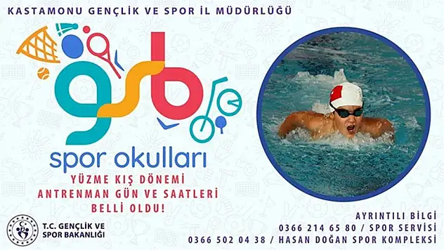 Yüzmede Antrenman Saatleri Netleşti