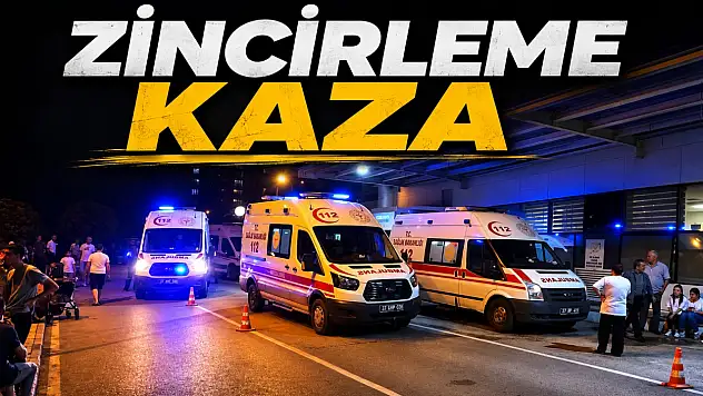 Zincirleme Kaza: Yaralılar Var!