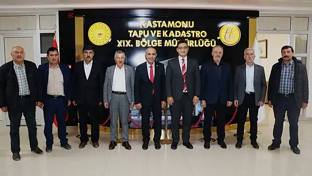 Ziraat Odası'nda Hayırlı Olsun Ziyaretleri