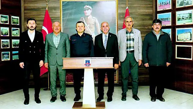 Ziraat Odası'ndan İl Jandarma Komutanı'na Hayırlı Olsun Ziyareti