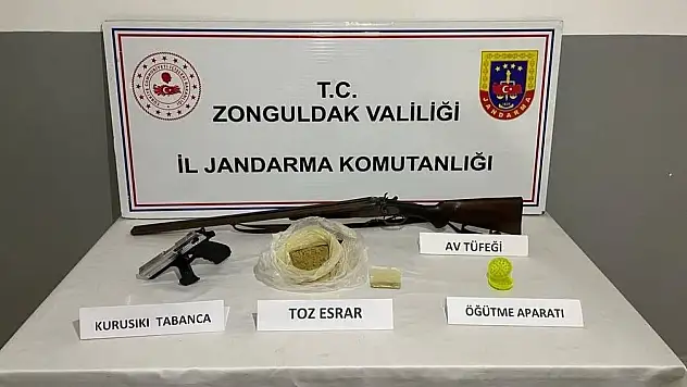Zonguldak'da Uyuşturucu Operasyonu: 4 Tutuklama
