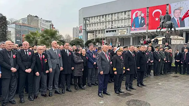 Zonguldak'ta 18 Mart Çanakkale Zaferi Ve Şehitleri Anma Günü Dolayısıyla Tören Düzenlendi