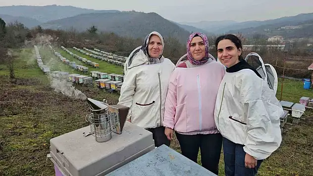 Zonguldak'ta Anne Ve Kızları Arıcılık Mesleğiyle Kestane Balı Üretiyor