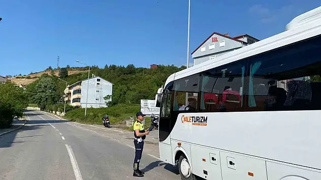 Zonguldak'ta bin 627 personel bayram için sahada