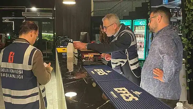 Zonguldak'ta Eğlence Mekanlarına Vergi Denetimi