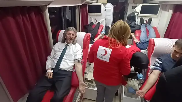 Zonguldak'ta Gazeteciler Kan Bağışladı