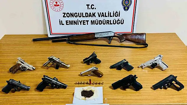 Operasyonda Adeta Cephanelik Bulundu