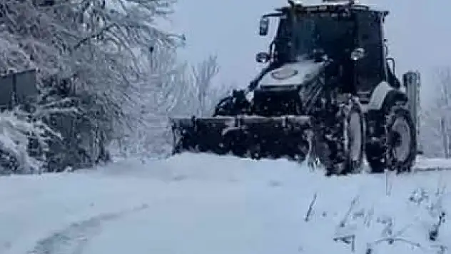 Zonguldak'ta 82 Köy Yolu Ulaşıma Kapandı