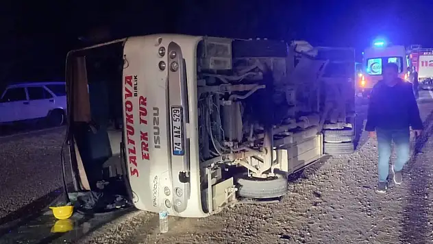 Zonguldak'ta Kaza, Çok Sayıda Yaralı Var