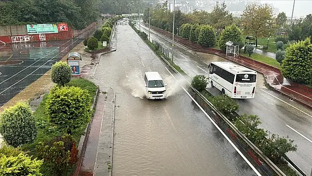 Zonguldak'ta Kuvvetli Yağış