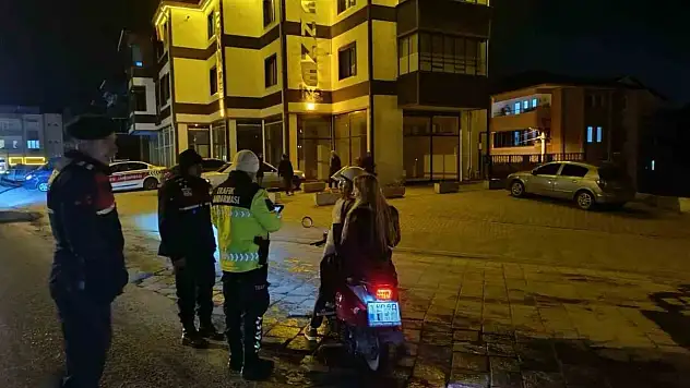 Motosiklet Denetimlerinde 45 Sürücüye Ceza