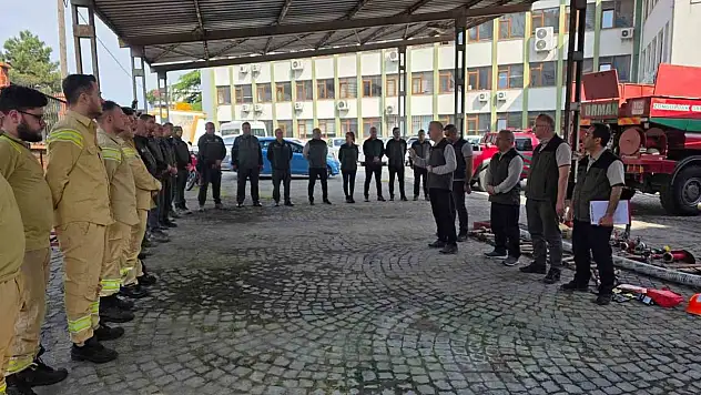 Zonguldak'ta Orman Yangınına Karşı İşbaşı Eğitimleri Sürüyor