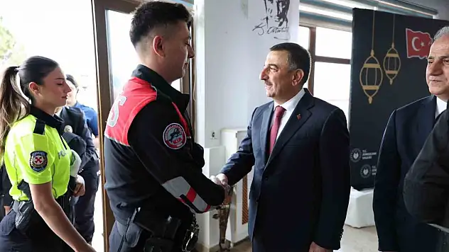Zonguldak'ta Protokol Bayramlaştı