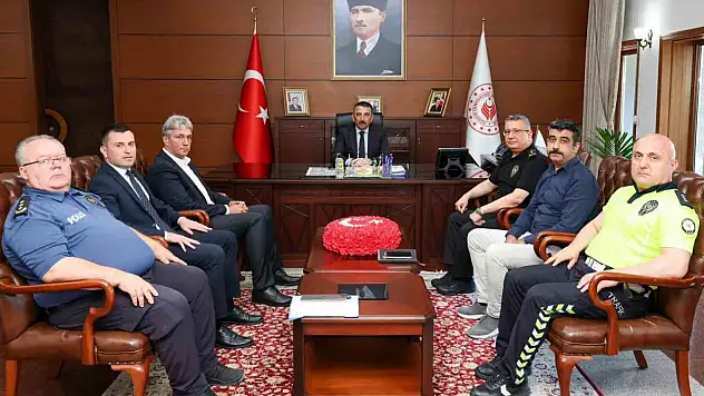 Zonguldak'ta trafik, altyapı ve gençlik çalışmaları masaya yatırıldı