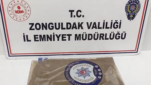 Zonguldak'ta Uyuşturucu Operasyonu
