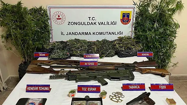 Zonguldak'ta Uyuşturucu Operasyonu