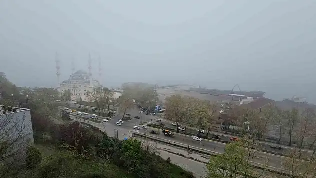 Zonguldak'ta Yoğun Sis Etkili Oldu