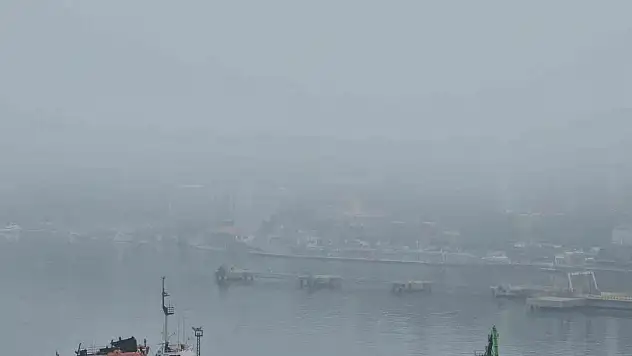 Zonguldak'ta Yoğun Sis Etkili Oldu
