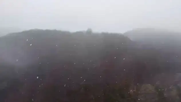 Zonguldak'ta Yüksek Kesimlere Kar Yağdı