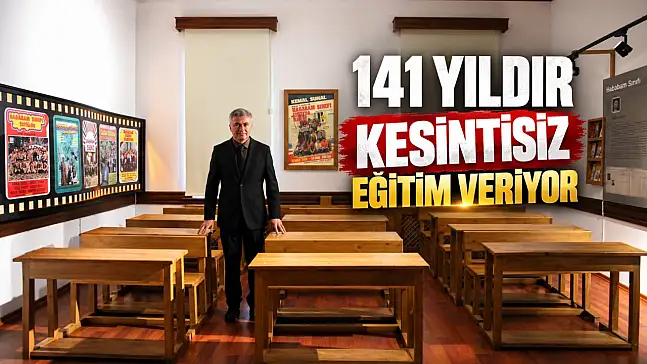 141 Yıldır Kesintisiz Eğitim Veriyor